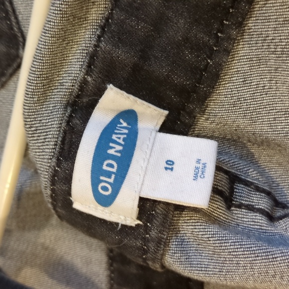 Black Denim Overalls - Picture 4 of 5